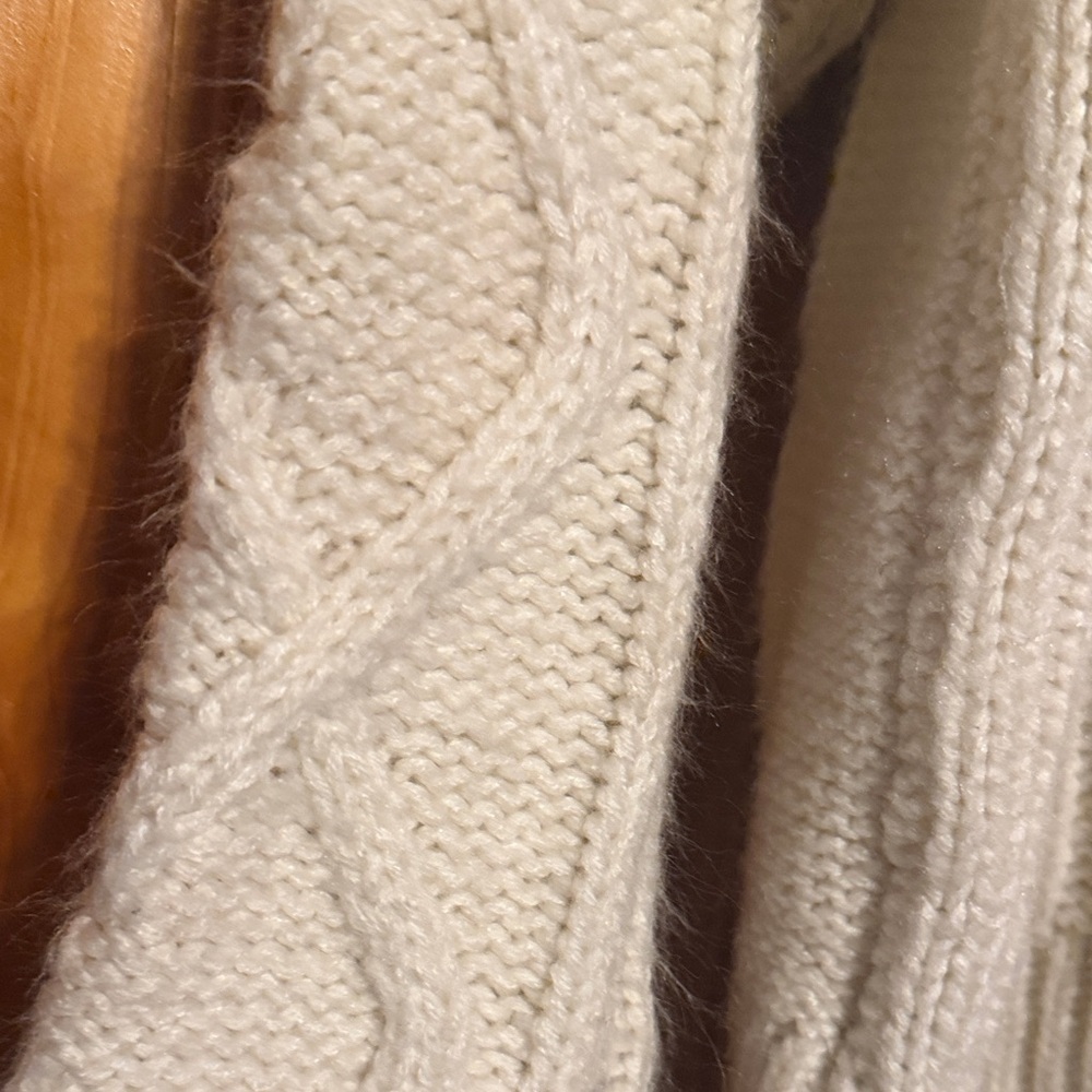 Sanctuary Cream Cable Knit Sweater - Picture 7 of 10